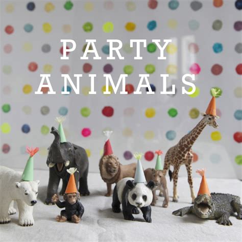 Animals Ready To Party