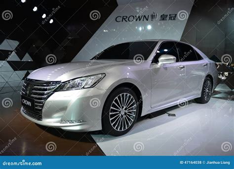 Toyota Crown Saloon Car Editorial Stock Photo Image Of Wheel 47164038