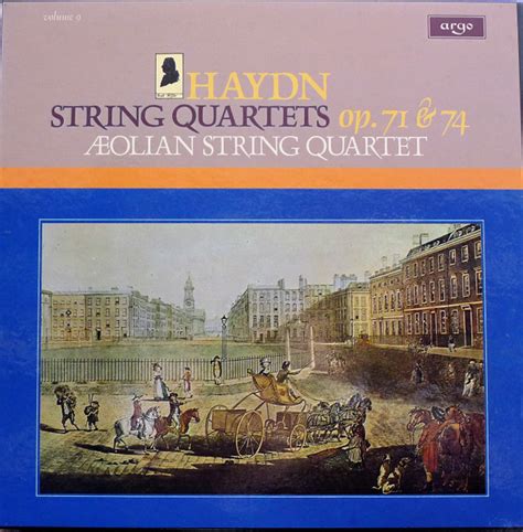 Haydn Aeolian String Quartet String Quartets Op 71 And 74 1973