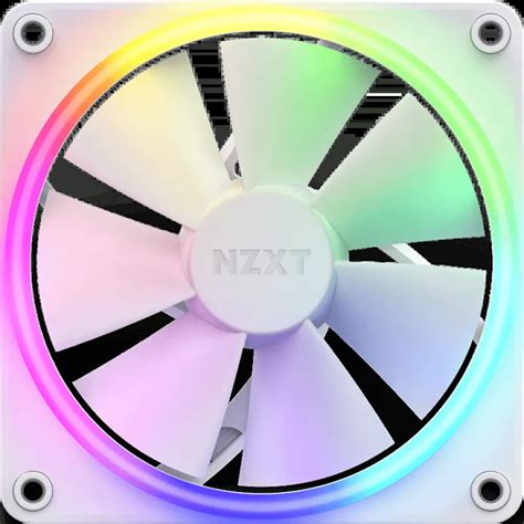 Nzxt F Rgb Duo White Mm Pwm Single Pack Tones Morgen In Huis