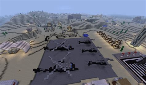 Desert Military Base V1 Minecraft Project