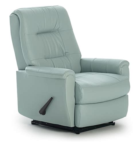 This chair is super comfy, affordable, very lightweight, easy to setup and its reclining mechanism is also effortless. Recliners - Petite Swivel Rocker Recliner by Best Home ...