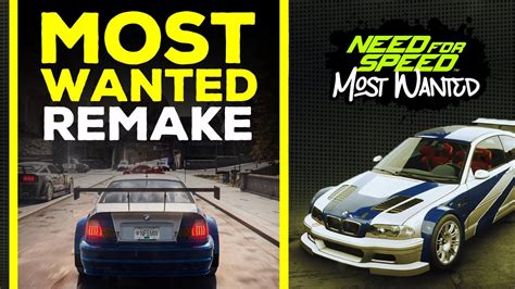 Nfs Most Wanted In Leak Say Yes Need For Speed Most Wanted Remake Youtube