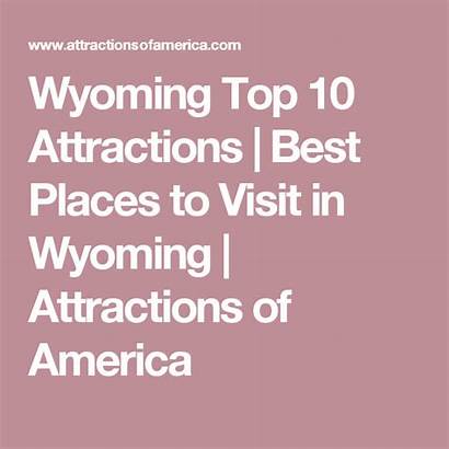 Wyoming Attractions Attractionsofamerica