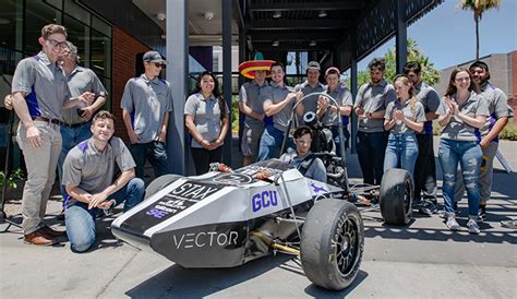 Formula Sae Team Hitting The Road To Competition Gcu News