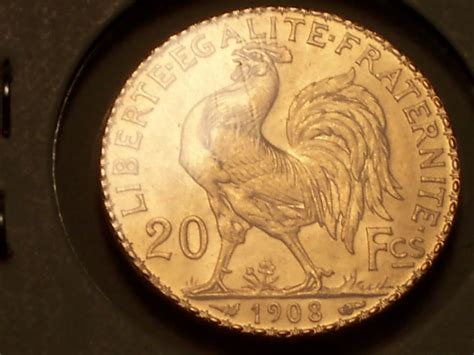 1905 French Franc Rooster Coin Talk
