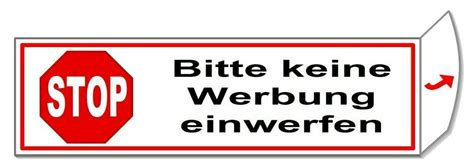 Download the ublock ad blocker for free! Bitte keine Werbung einwerfen-Briefkasten-Schild-70x20 mm ...