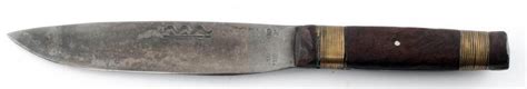 Sold Price Late 1800s Snake Brand Sheffield Fur Trade Knife June 2