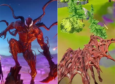 Venom Carnage Symbiotes And Weapons Arrive In Fortnite Season 8 Here