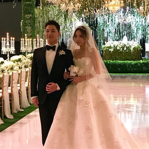 The photos are meant to bri. BIGBANG's Taeyang & Min Hyo Rin Are Officially Married