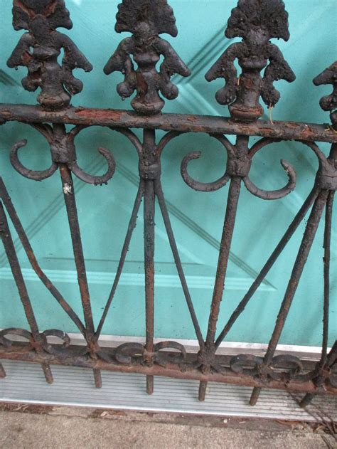 Clearance Sale Antique Ornate Iron Gate Garden Fence Iron Etsy