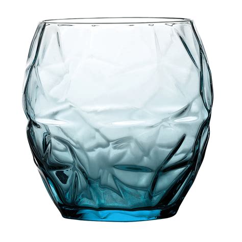 Prezioso Water Glasses Blue 14oz 400ml Drinkstuff