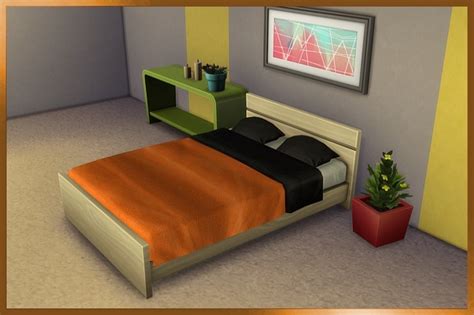 Blackys Sims 4 Zoo Bed Recolors By Cappu Download