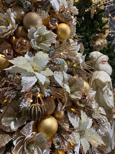 Business christmas gifts holiday floral centerpieces christmas floral arrangements christmas gift delivery christmas day flower delivery christmas poinsettias. Rose gold and ivory Christmas tree. | Christmas floral ...