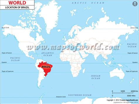 Where Is Brazil Brazil Location In World Map Location Map World Map