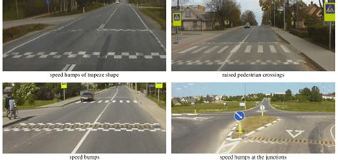 Vertical Traffic Calming Measures Types On The Roads Of National