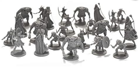 Dnd Enemies Minis 25 Fantasy Miniatures For Tabletopdungeons And