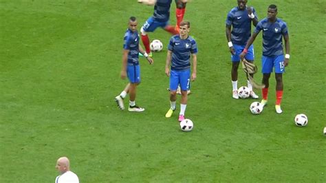 Evra francia is caught offside. Antoine Griezmann Laurent Koscielny Paul Pogba Portugal vs ...