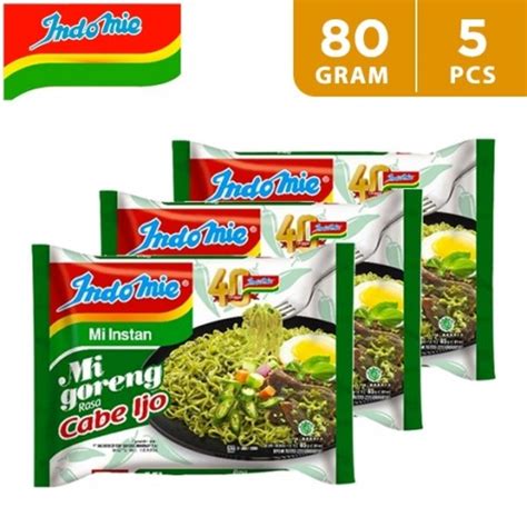 Food and the name stuck. Buy Indomie Noodles Mi Goreng Cabe 5 x 80 g | توصيل ...