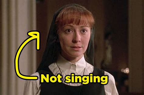 the redhead nun from sister act isn t actually singing in the movie she s lip synching to