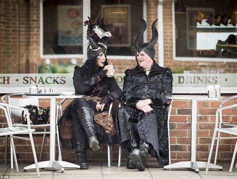 Goths And Vampires Take The Bracing Sea Air At Whitby Which Inspired
