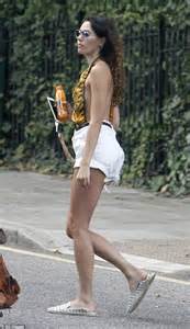 eliza doolittle leaves little to the imagination as she goes braless daily mail online