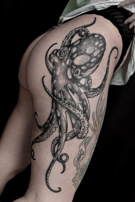 Giant Pacific Octopus Tattoo