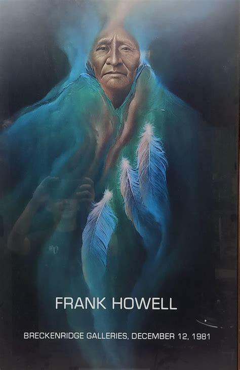 Bid Now 1981 Frank Howell Gallery Poster In Copper Frame June 6