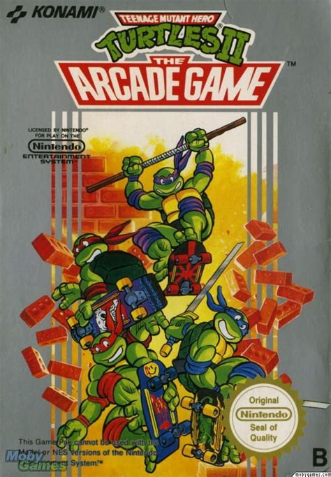 Turtles Ii The Arcade Game Nes Arcade Games Classic Video Games