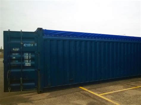 40ft Open Top Soft Roof Shipping Container Worthy Containers