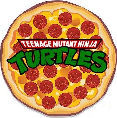 Tmnt Pizza Label Ninja Turtles Birthday Party Ninja Turtle Birthday