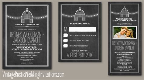 Mason jar sunflowers barn wood wedding invitations. Barn Wedding Invitations - Vintage Rustic Wedding Invitations