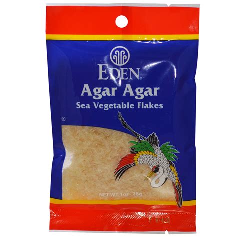 The european food additive number for it is e406. Eden Foods Agar Agar Sea Vegetables Flakes 1 oz 28 g | eBay