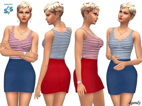 Dress 20200402 By Dgandy At Tsr Sims 4 Updates