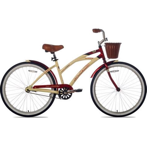 Womens Beach Cruiser Bike 26 Front Basket