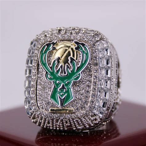 Milwaukee Bucks 2021 Giannis Antetokounmpo Nba Championship Ring Mvp Ring