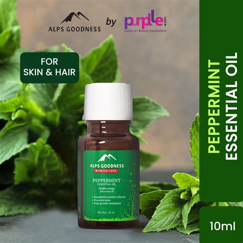 Buy Alps Goodness Pure Essential Oil Peppermint 10 Ml Online Purplle