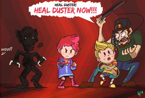 Image 72959 Angry Artistcryomancer Duster Fight Gamemother3 Kumatora Lucas Streamervinny