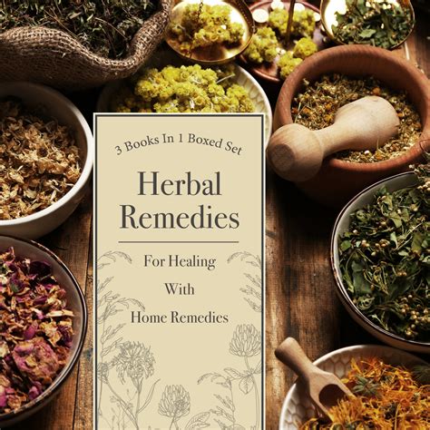 Read Herbal Remedies For Healing With Home Remedies 3 Books In 1 Boxed