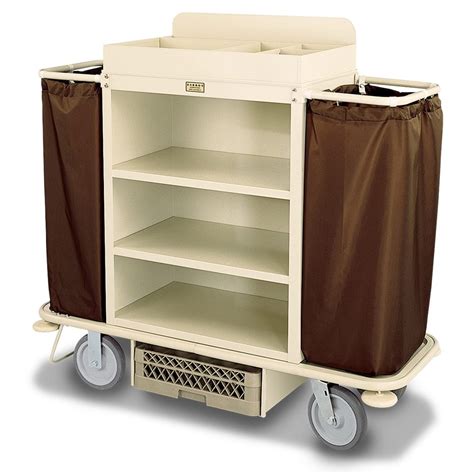 Housekeeping Trolley With Label