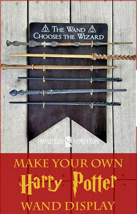 Harry Potter Wand display | Harry potter room decor, Harry potter bedroom, Harry potter bathroom