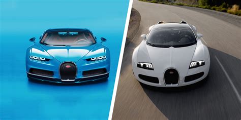Bugatti Chiron Vs Veyron Speedstats Comparison Carwow