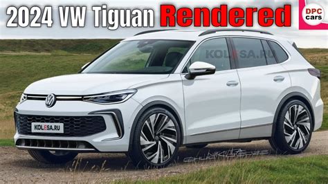 2024 VW Tiguan Rendered As A New Hybrid Volkswagen SUV