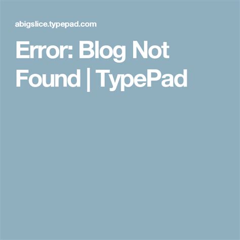 Error Blog Not Found Typepad Blog Christmas Makes Not Found