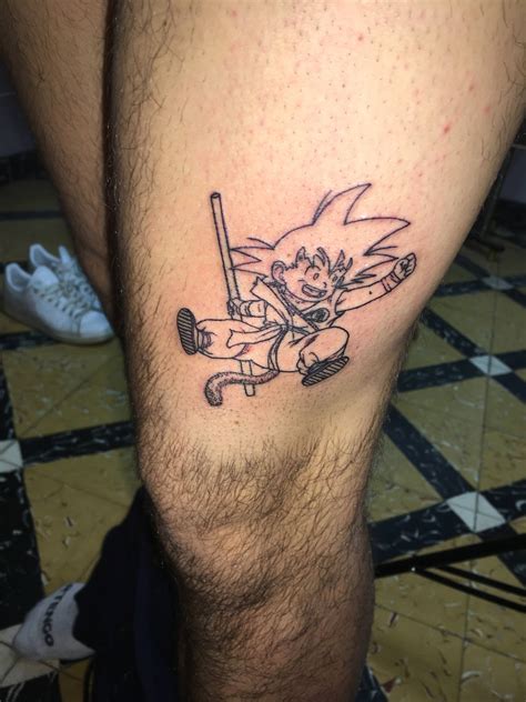 Images Of Goku Tatuajes De Dragon Ball Z En La Pierna