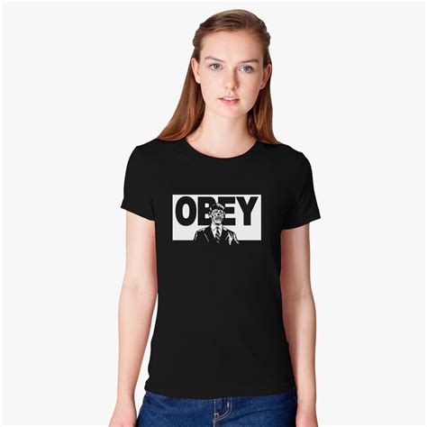 They Live Obey Womens T Shirt Customon