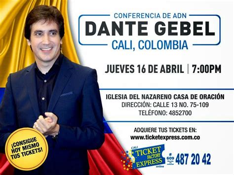 Dante Gebel En Cali Colombia 16 De Abril 2015 Eyc Cristianos