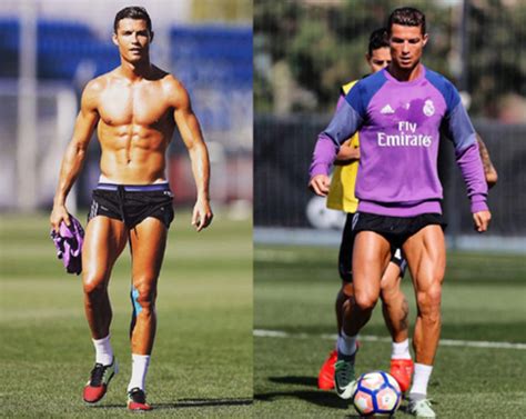Cristiano Ronaldos 21 Most Shredded Instagram Workout Photos Mens