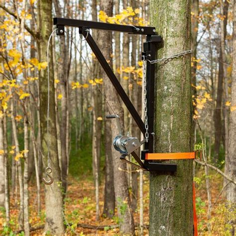 Tree Mount Deer Hoist 300 Lb Capacity Game Hoist Discount Ramps