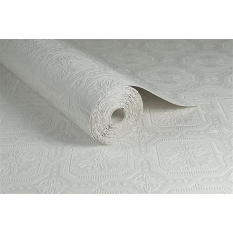 Graham And Brown White Paintable Wallpaper 12024 The Home Depot